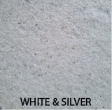 WHITE & SILVER